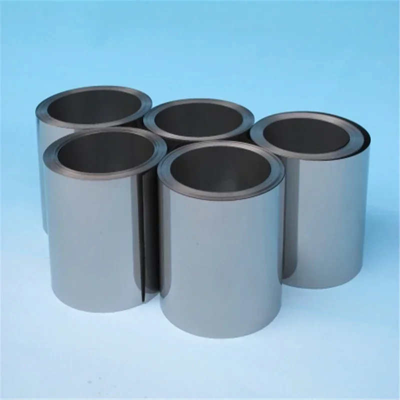 Mo99.99% high-purity molybdenum foil, molybdenum sheet, high temperature resistant molybdenum tape. 0.02mmx100mmx1m.