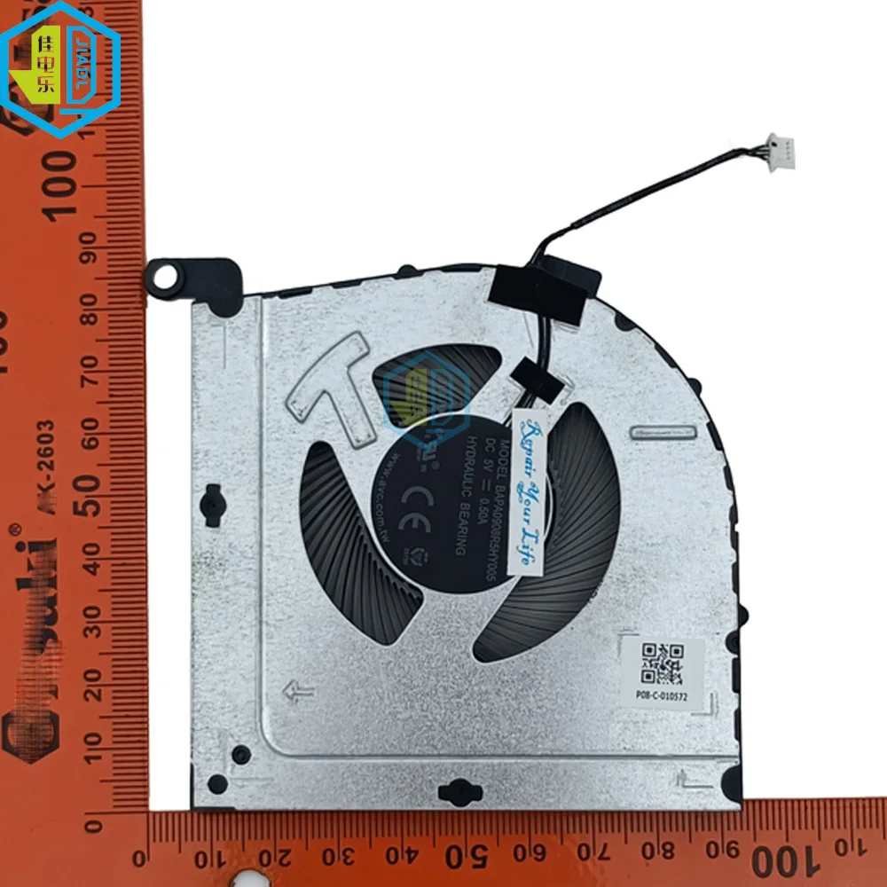 Imagem -05 - Ventiladores de Refrigeração para Lenovo Cpu Gpu Ventilador Vga Cooler Loq 15irh8 Geekpro G5000 Notebook Gaming Dc5v Bapa0908r5h Y005 Y003 5h40s20892