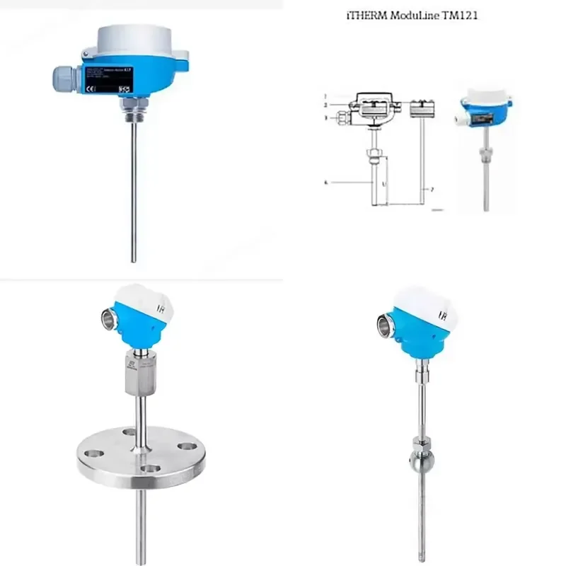 for Endress Hauser ITHERM ModuLine TM121 E+H Stainless Steel IP68 OEM ODM Thermometer for Industrial Temperature Measurement