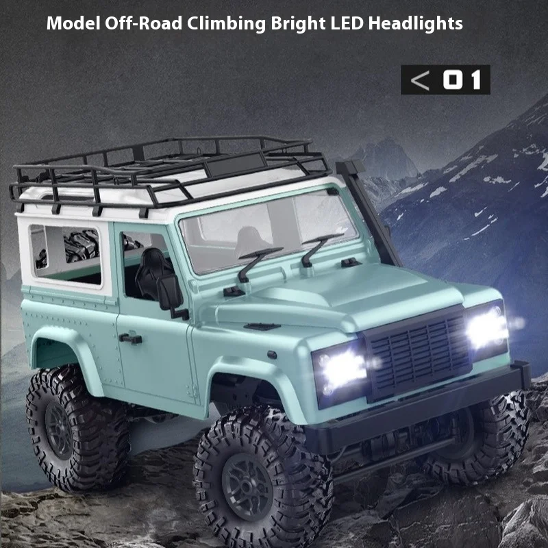 

Upgrade Manniu MN-90 1:12 4WD RC Car High Simulation Remote Control All-Terrain Crawler Truck Toy Gift for Adults