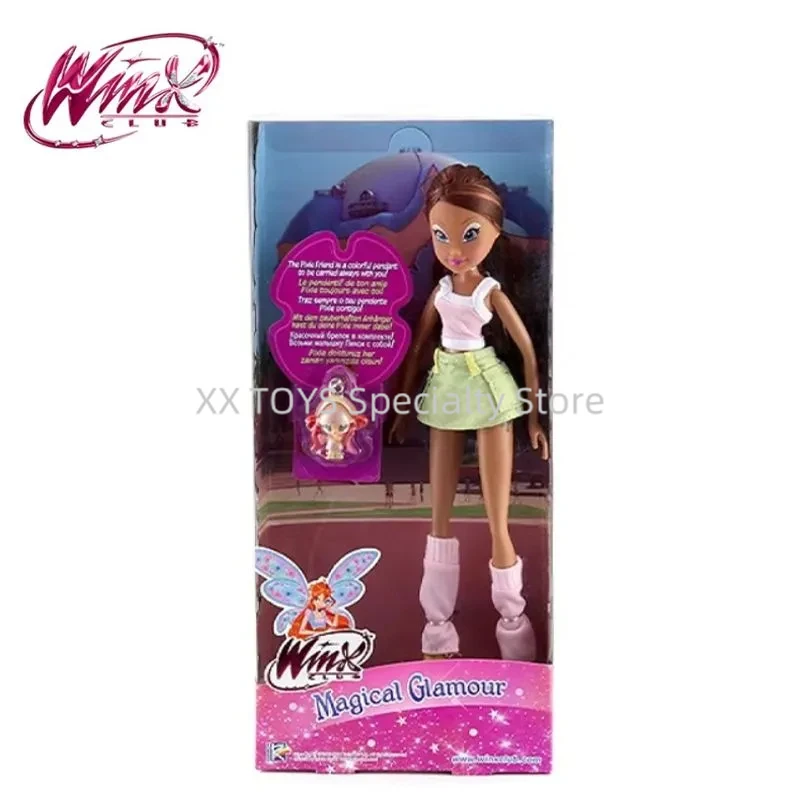

Winx Club Magical Glamour Layla 11 Inch Doll Pixie Fairy Pendant Articulated Doll Fashion Collectible Dolls Girl Birthday Gifts