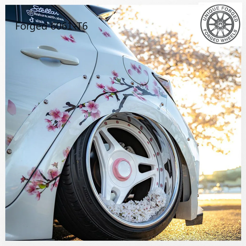 26 styles3 Spoke Wheels Custom 2 Piece Forged Wheels 5X120 5X112 4X100 18 19 20 21 22 15 17 Inch Wheel Rims