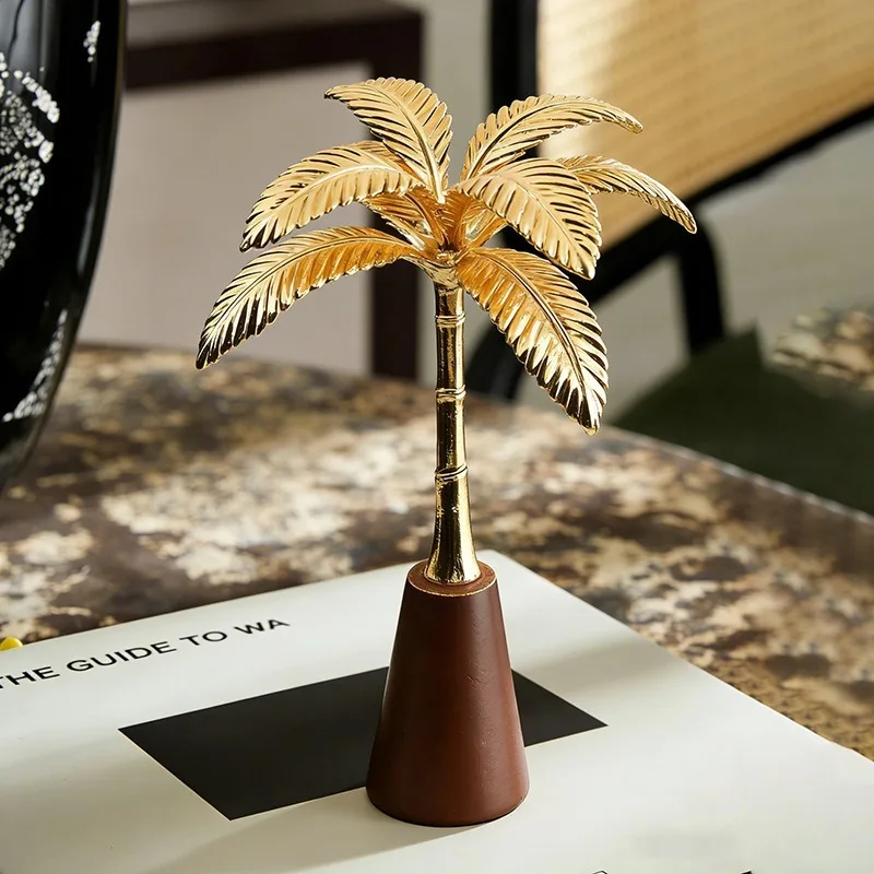 Luxury Tree Ornament Figurines Artistic Natural Plant Decoration Figurines Retro Exquisite Miniatures Sturdy Home Decor Crafts