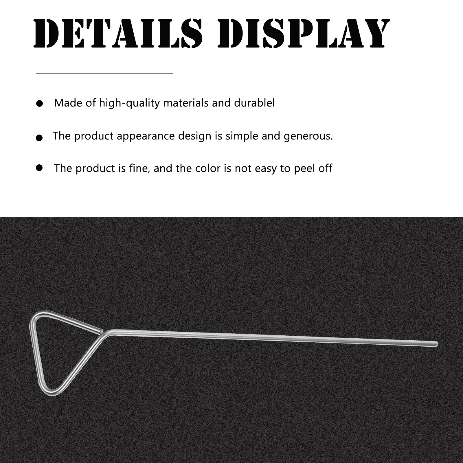 

Coating Rod Set Stainless Steel Cell Laboratory Wide Spreading Metal Accessories Spreaders for Supplies