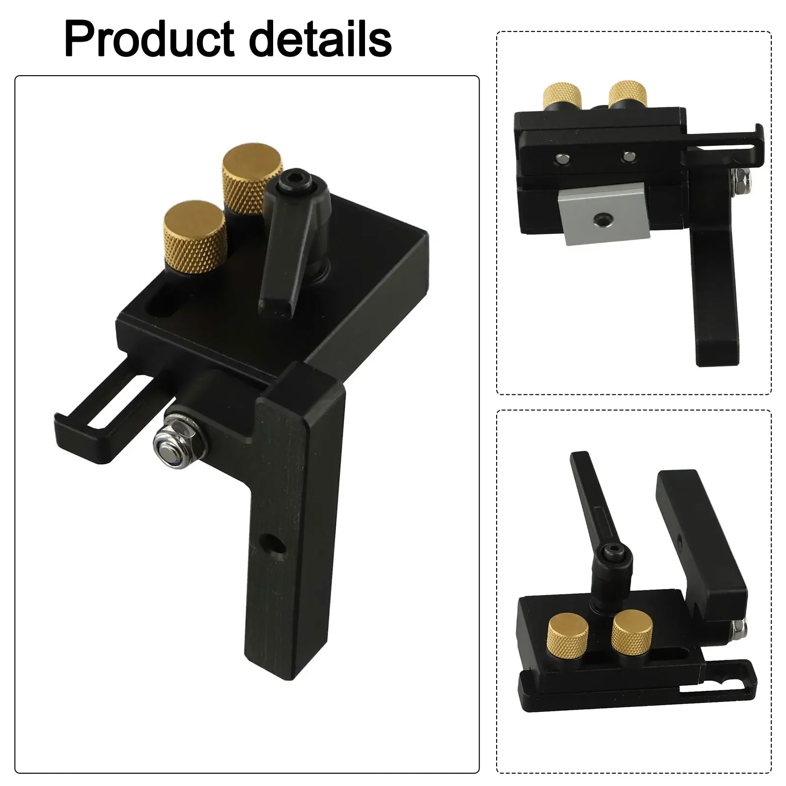 

Для углового забора, Т-образный паз, стопор, деревообрабатывающие проекты, черная эргономичная ручка, ограничитель угла, эргономичный дизайн, стандартные Т-образные паза 19 мм