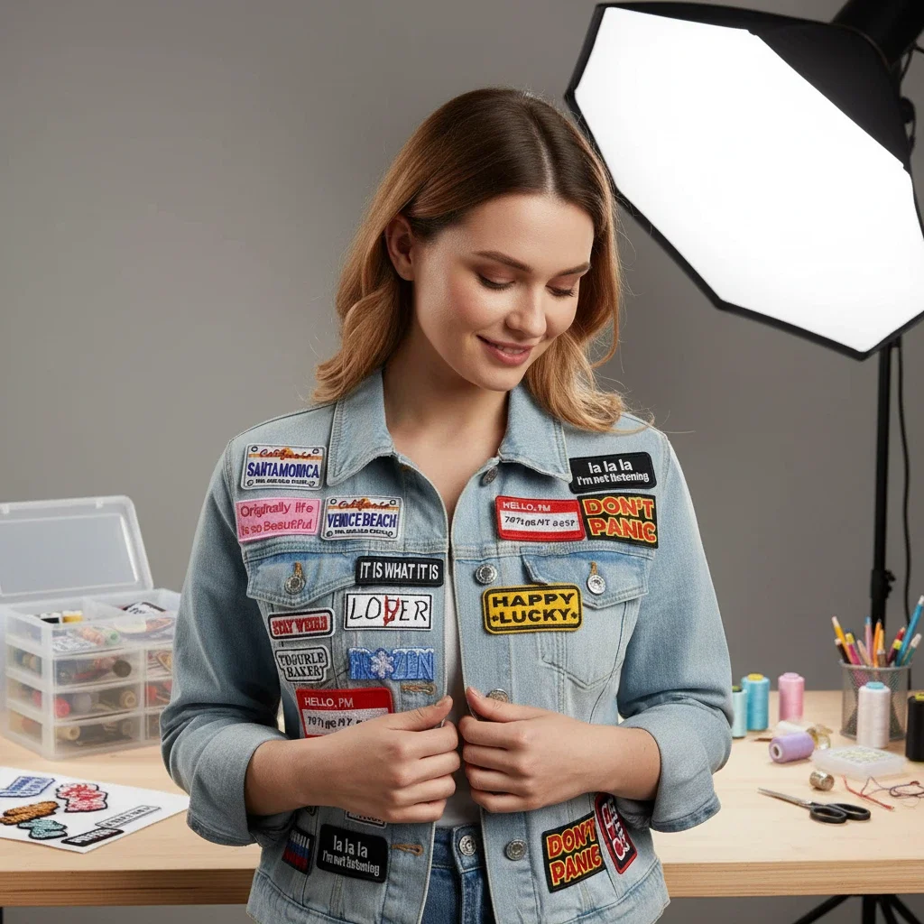 

Высококачественная вышивка поженным краем, цветочный штамп, цветные буквы, персонализированные аксессуары для детской одежды, английский клей