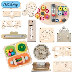 Montessori drukke bordaccessoires Houten speelgoedcombinatie Bijpassende deurbeluitrusting Grafisch educatief speelgoed Onderwijs Trainingsspeelgoed