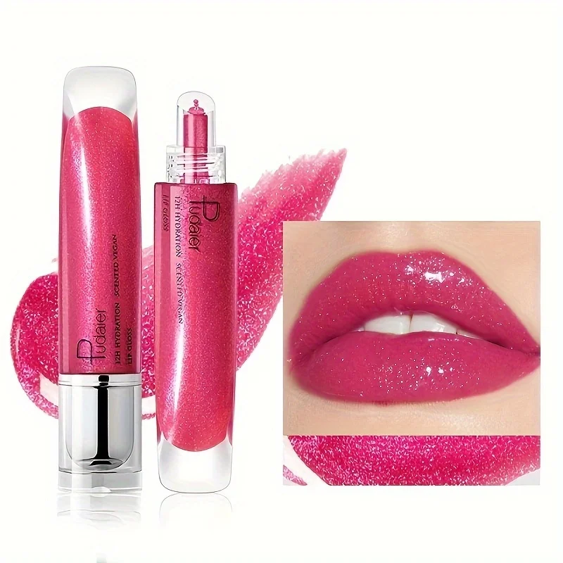 Glasglans Waterdichte lipgloss Langdurige, niet-kleverige, hydraterende liptint Gemakkelijk mee te nemen