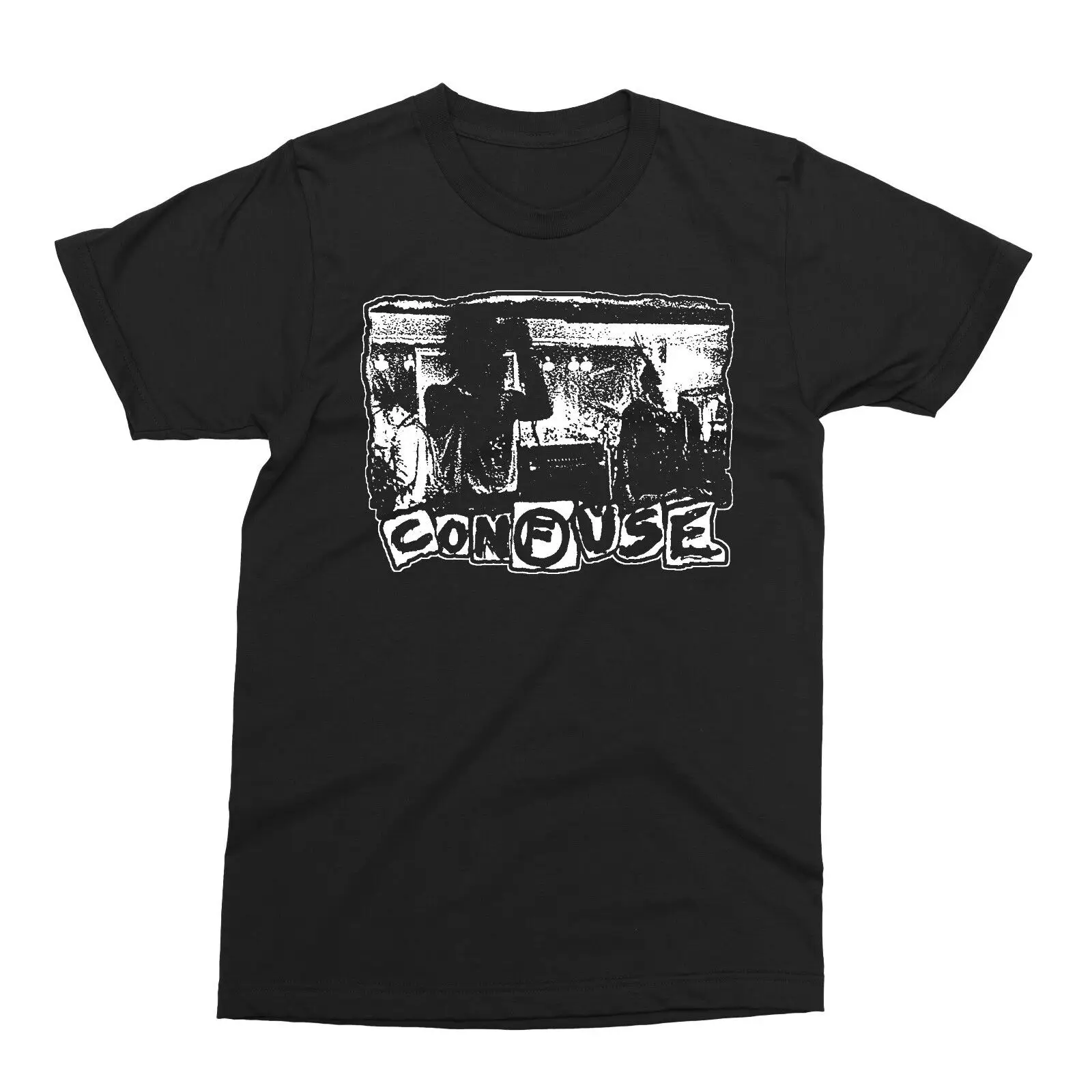 CONFUSE - Shirt, Punk,Peace, Anarcho Punk,KURO,Gauze,Disclose,Crustpunk, Japan