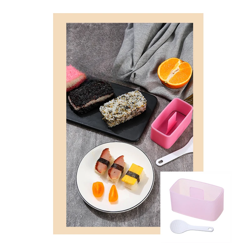 DIY Искусственные суши, прямоугольный многослойный рисовый шар, детский вспомогательный пищевой инструмент, сэндвич, меллейка