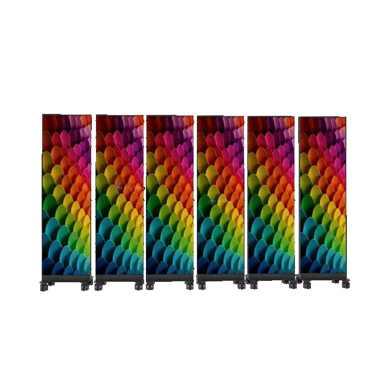 P1.875 COB LED Indoor Video Wall Display Full-Color Poster 600-1000cd Brightness 320x1080 Resolution 2-Year Warranty for