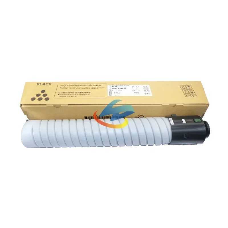 Imagem -06 - Cartucho de Toner Pro C651 Unidades Compatível com Ricoh Pro C651 C751 Suprimentos para Copiadora em pó Colorido Cmyk 1617g