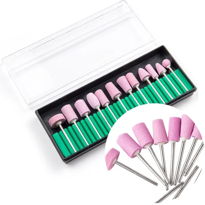 Professional Nail Drill Machine Kit Electric Manicure Milling Cutter Set Nail Files Drill Bits Gel Polish Remover Tools