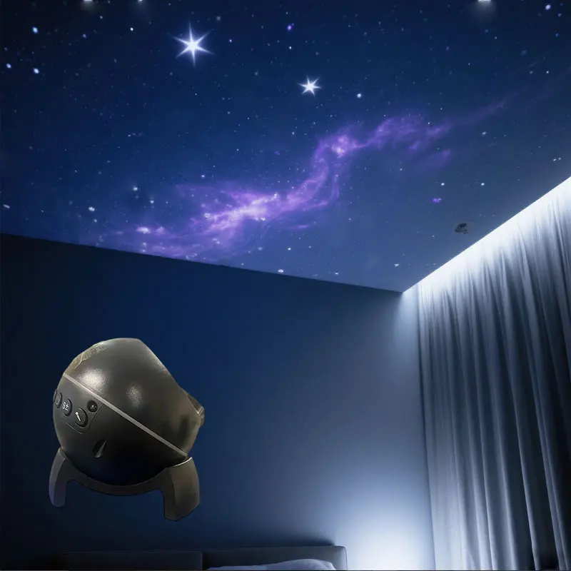 별이 빛나는 하늘 조명 전체 하늘 별 침실 프로젝션 조명 수면용 침대 옆 무드등 프로젝터 야간 조명 은하 프로젝터