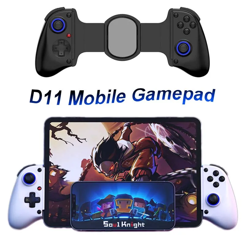 ワイヤレス伸縮式コントローラー,Bluetooth,スイッチ,Android,iOS,PS4, Xbox,BSP-D11用の冷却ゲームコントローラー