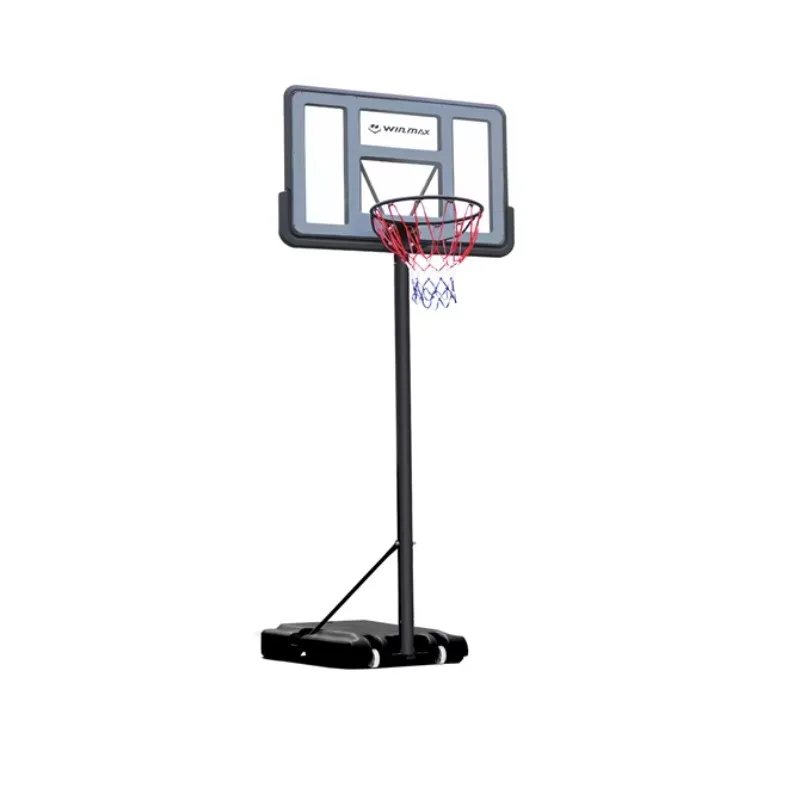 فوز YTYIN. ماكس كرة السلة المحمولة هوب ارتفاع قابل للتعديل 4.9ft-10ft كرة السلة حامل اللوحة الخلفية نظام للشباب والكبار