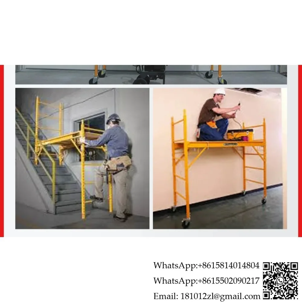 Quick installation multifunctional mobile scaffolding folding lifting platform activity decoration scaffolding horse stool