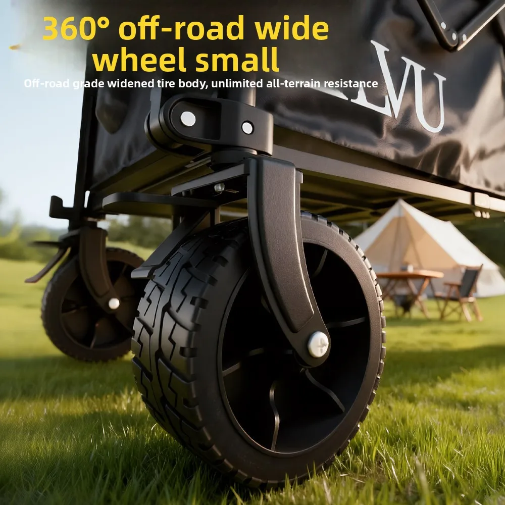 LMM electric camper can seat portable folding trolley camping picnic