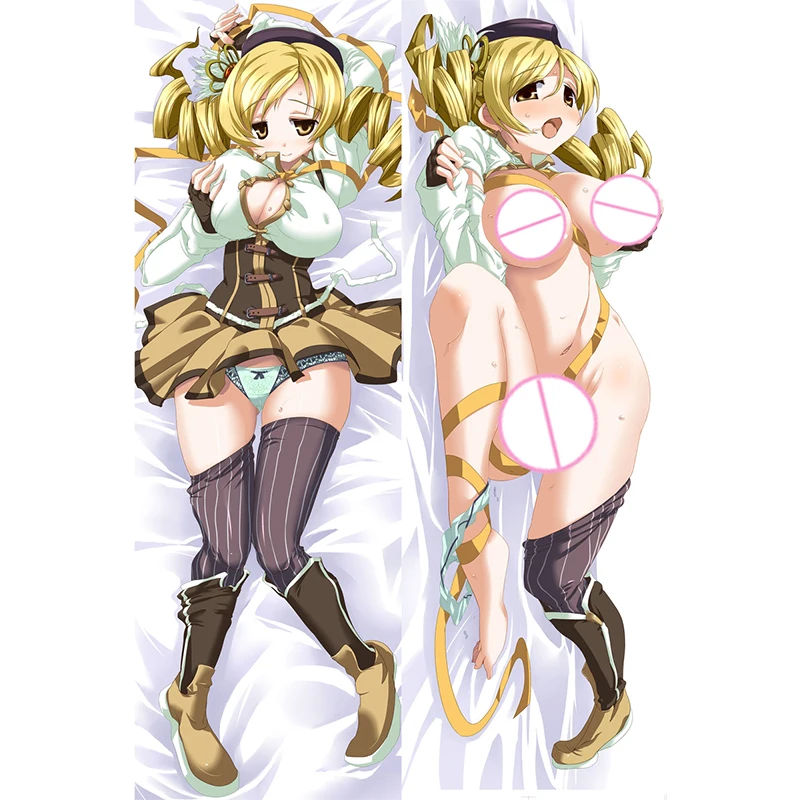 

Anime Pillow Cover Dakimakura Mami Tomoe Breasts Double-Sided Print Life-Size Body Pillows Cover Adult Case Bedding Gifts