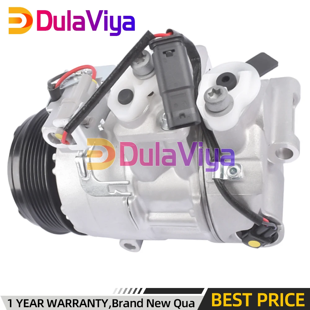 

Компрессор переменного тока 6SBU16C для Mercedes GLK250 E250 ML250 2.1L l4 Diesel 2013-2016 A0008302600 447280-7090 4472807090 A0008302700