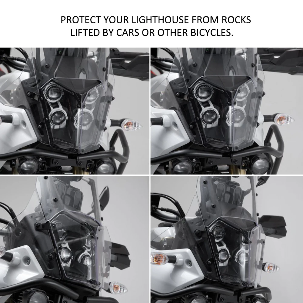 Tenere 700 Head light Guard Motorcycle Headlight Protector Cover Grill For Yamaha XTZ690 XTZ700 T7 XTZ 690 700 2019 2020 2021