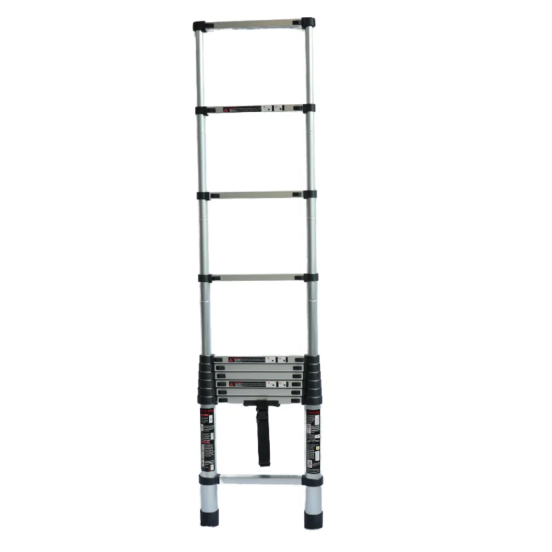 4.6 Meter Telescopic Aluminum Ladder 12-Step Multifunctional and Scalable Design for Home Use