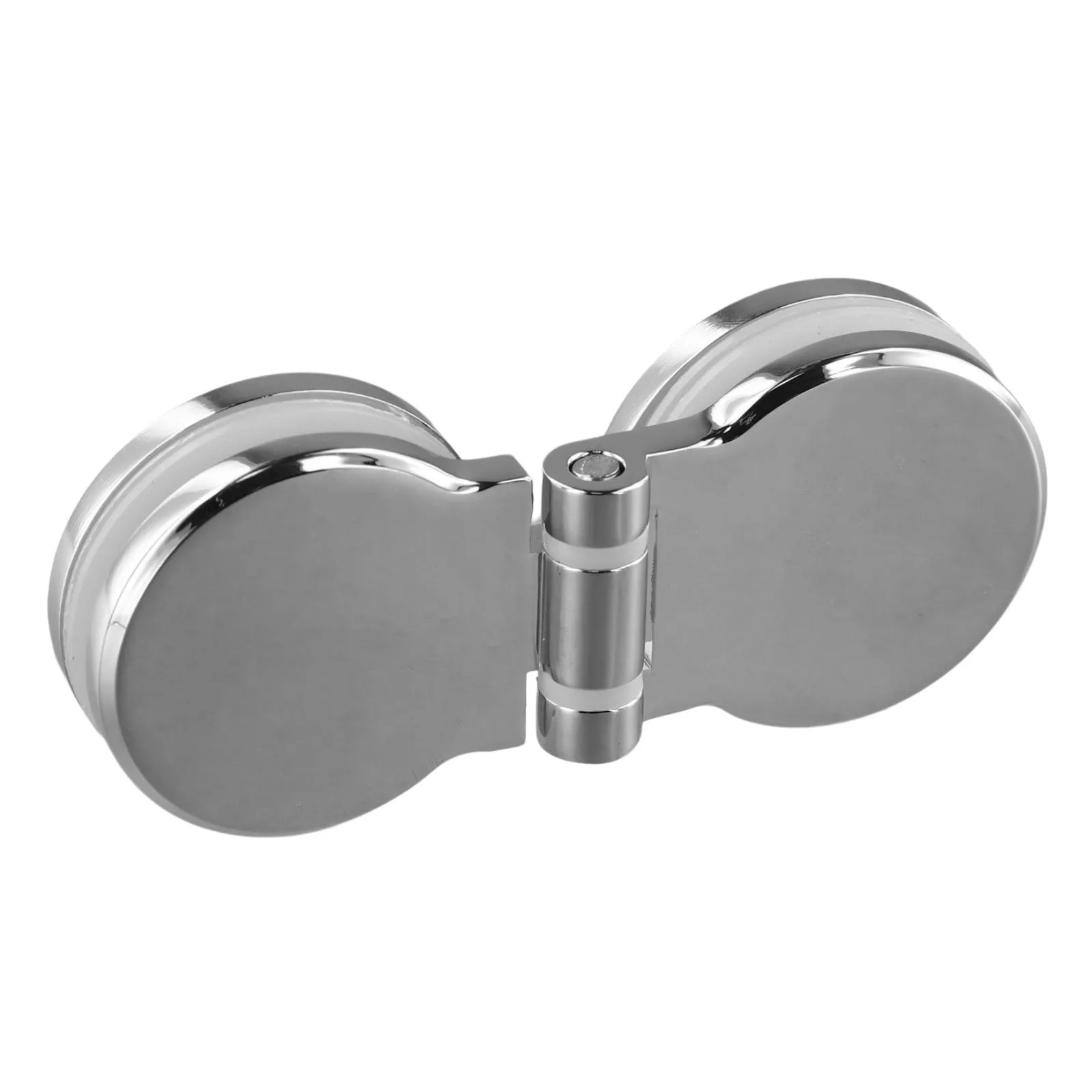 

Bathroom Frameless Glass Hinge Glass Shelf Fixing Clamp Zinc Alloy Suitable For 5-12mm Glass Easy Installation