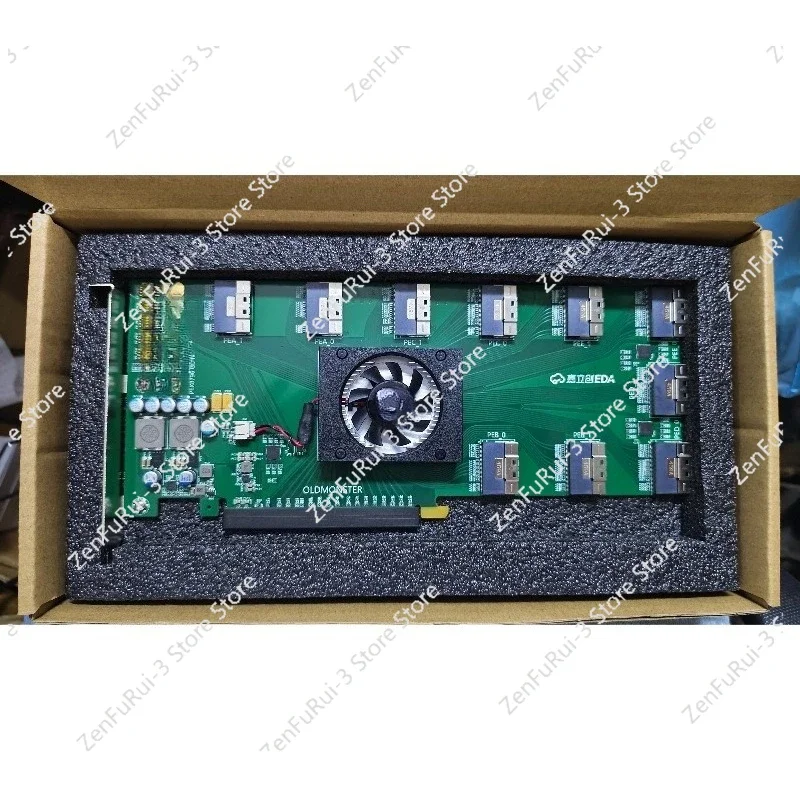 

PCIE3.0 Switch Expansion Card 10 * SFF-8654 8i U.2 NVMe Expansion AI Graphics Card Expansion