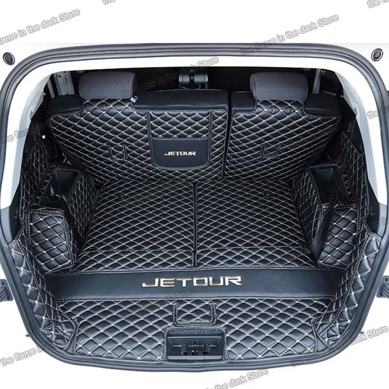 

Car Trunk Mats Cargo Liner for Jetour X70 2018 2019 2020 2021 Boot Mat Carpet Cover Accessories Protector X70S 2022 2023 2024