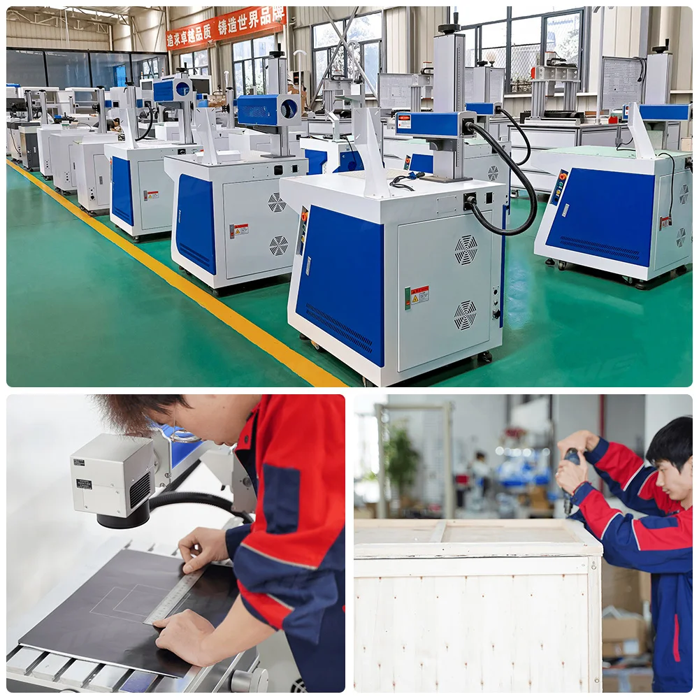 2.5D 3D Ezcad3 JPT MOPA 3D الألياف الليزر حفارة لقطع المعادن 100W الألياف الليزر حفارة 50W آلة التعليم بليزر الألياف