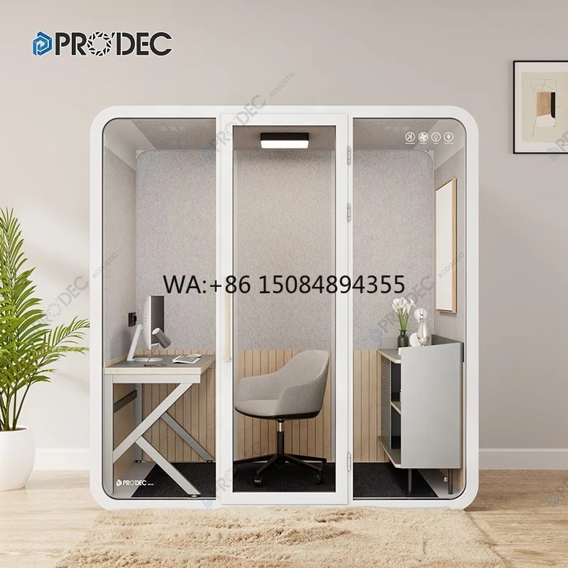 Acoustic Focus Room Sound Proof Vocal Phone Booth Meeting Office Pod Studio Soundproof Booths