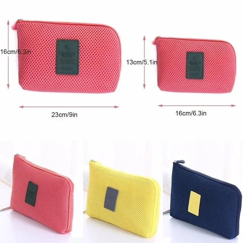 New Portable Charger Data Cable Storage Bag Multi Functional Shockproof Digital Simplified Storage Bag