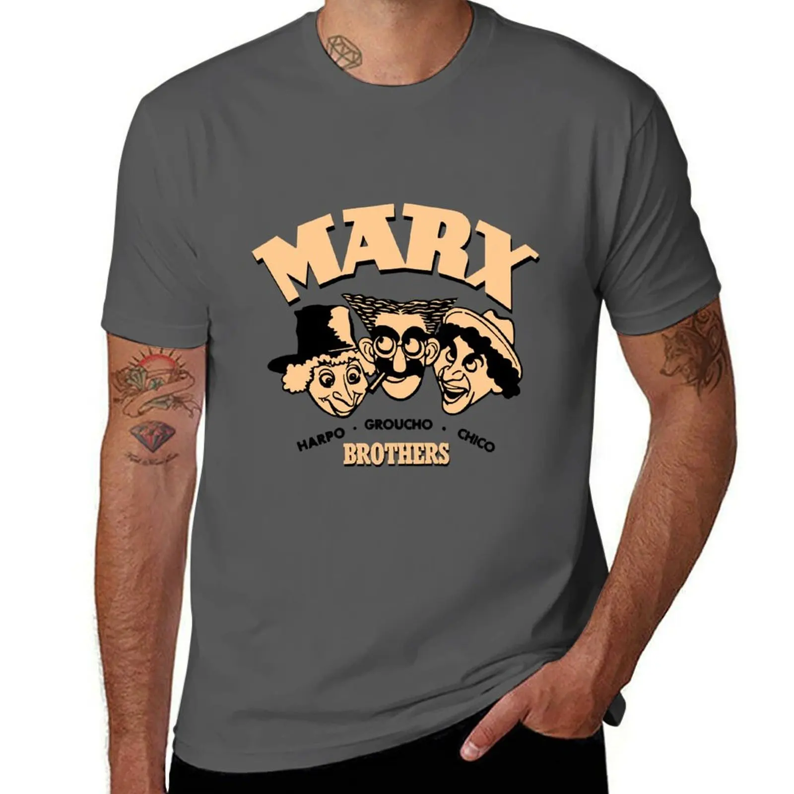 

Mod.3 Groucho Chico Harpo Marx Brothers Bros T-Shirt customs aesthetic clothes clothes mens t shirt graphic