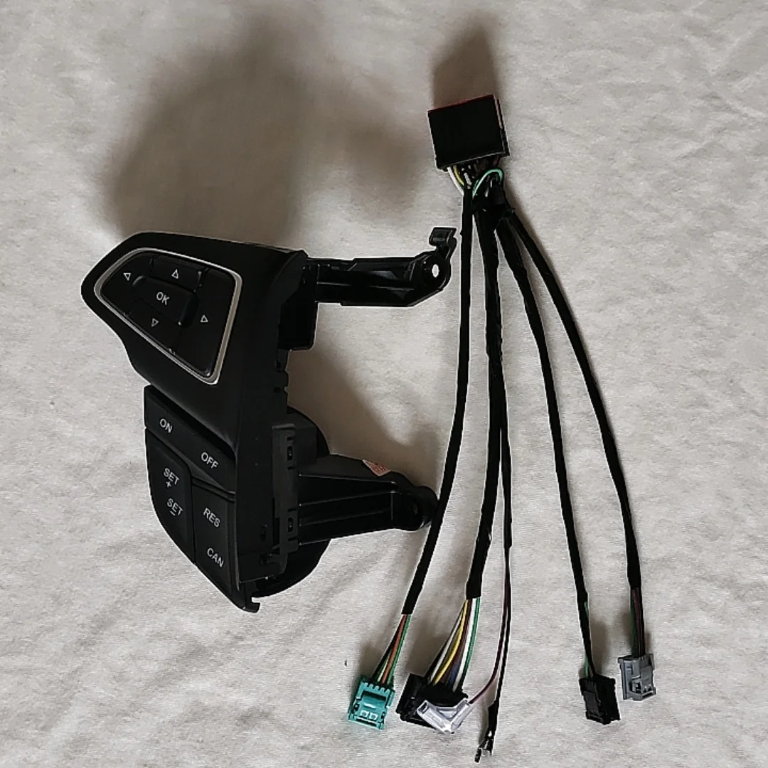 

For Ford Focus 2015-2018 Car Cruise Control Buttons Accessories With Cables
