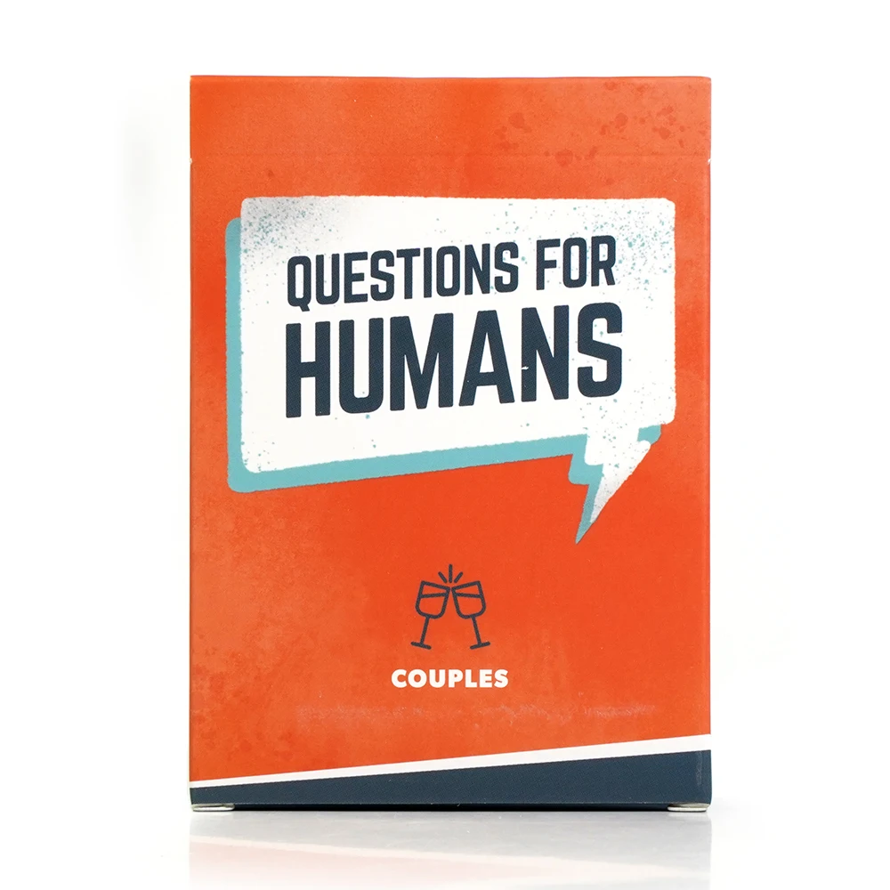 Questions For Humans Couples Cards 52 Cards In The Deck Improve Your Relationship Conversation Starters For Couples