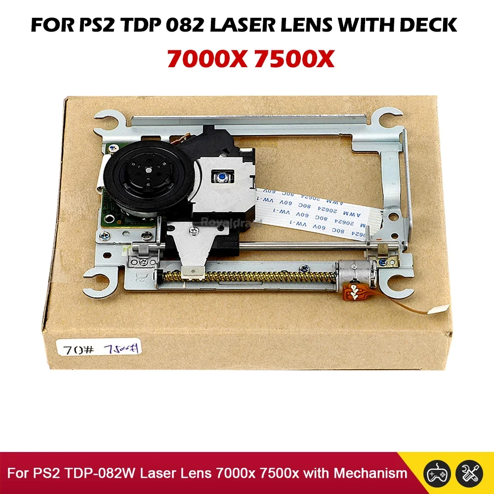 Laser Lens TDP-082W TDP 082W TDP082W For PS2 Laser Head with Deck Mechanism Optical 7000X 7500X 70000 75000 NEW Replacement