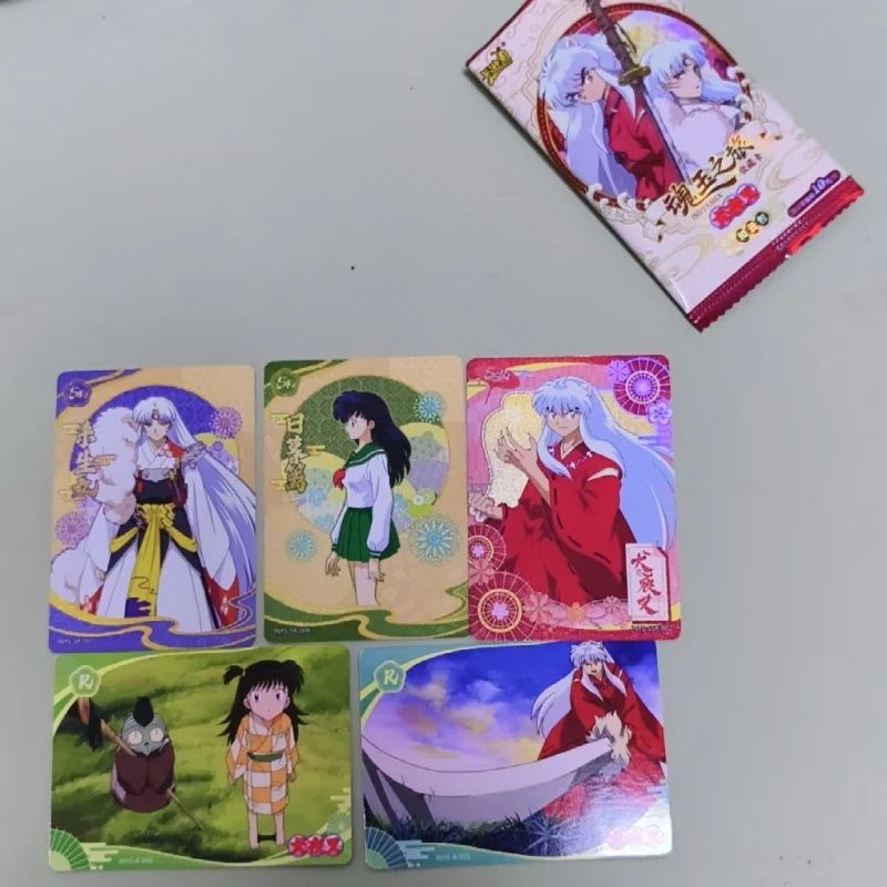 카유 공식 인증 이누야샤 카드 게임 컬렉션 카드 및 클라우드 팩 애니메이션 테마 장난감 취미 수집품