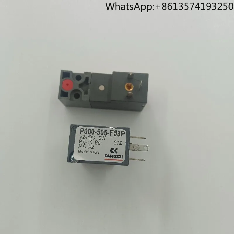 

Parts are suitable for P000-505-F53P P000-605-F53P CAMOZZI Kangmaosheng solenoid valve, original genuine brand new