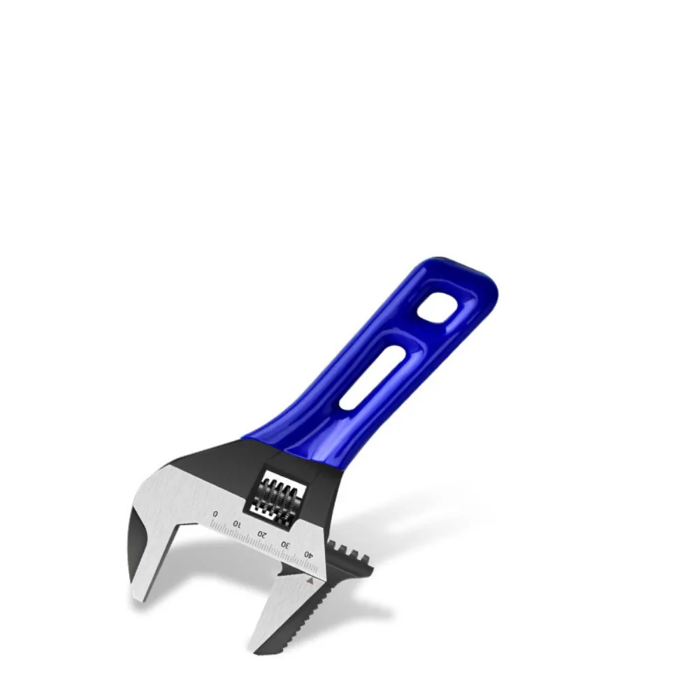 

Ergonomic Design Adjustable Wrench Multi-Function Extra Wide Jaw Universal Spanner Lightweight 6inch Large Opening Wrench