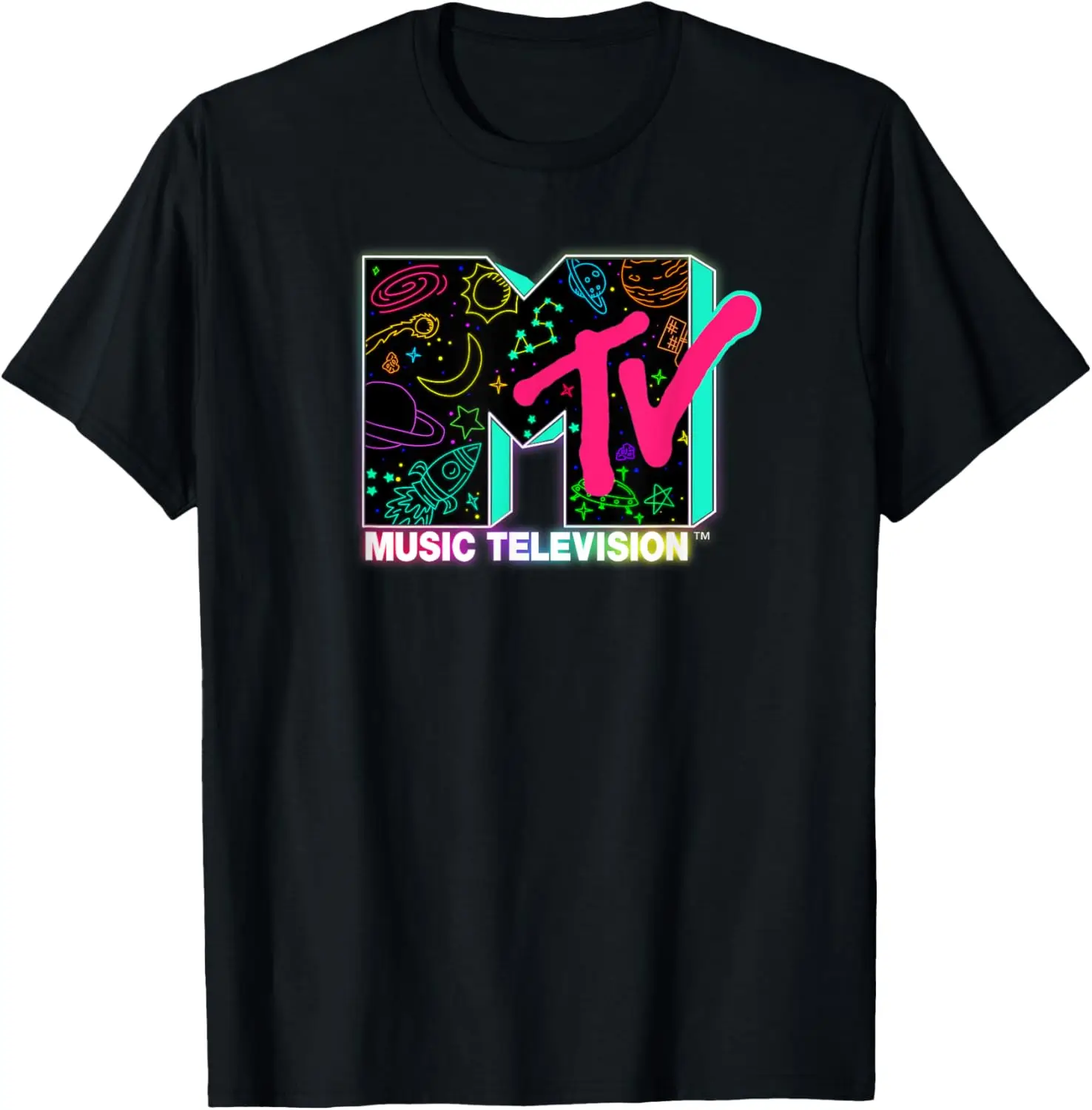 

Fashion style - Mademark x MTV - Music Television - Intergalactic T-Shirt