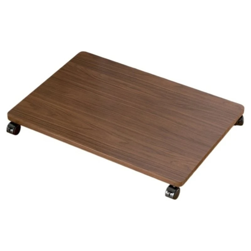 Stylish-For Small Spaces Printer Stand, Portable Under Desk Stand Bracket With Locking Casters, Storage Shelf Home