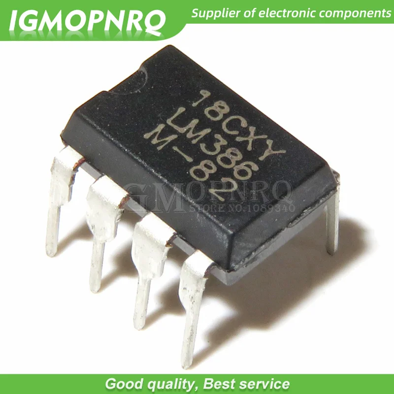 10pcs LM386 LM386N LM386M LM386L Audio Amplifiers LOW VLTG AUDIO PWR AMP DIP-8 new original