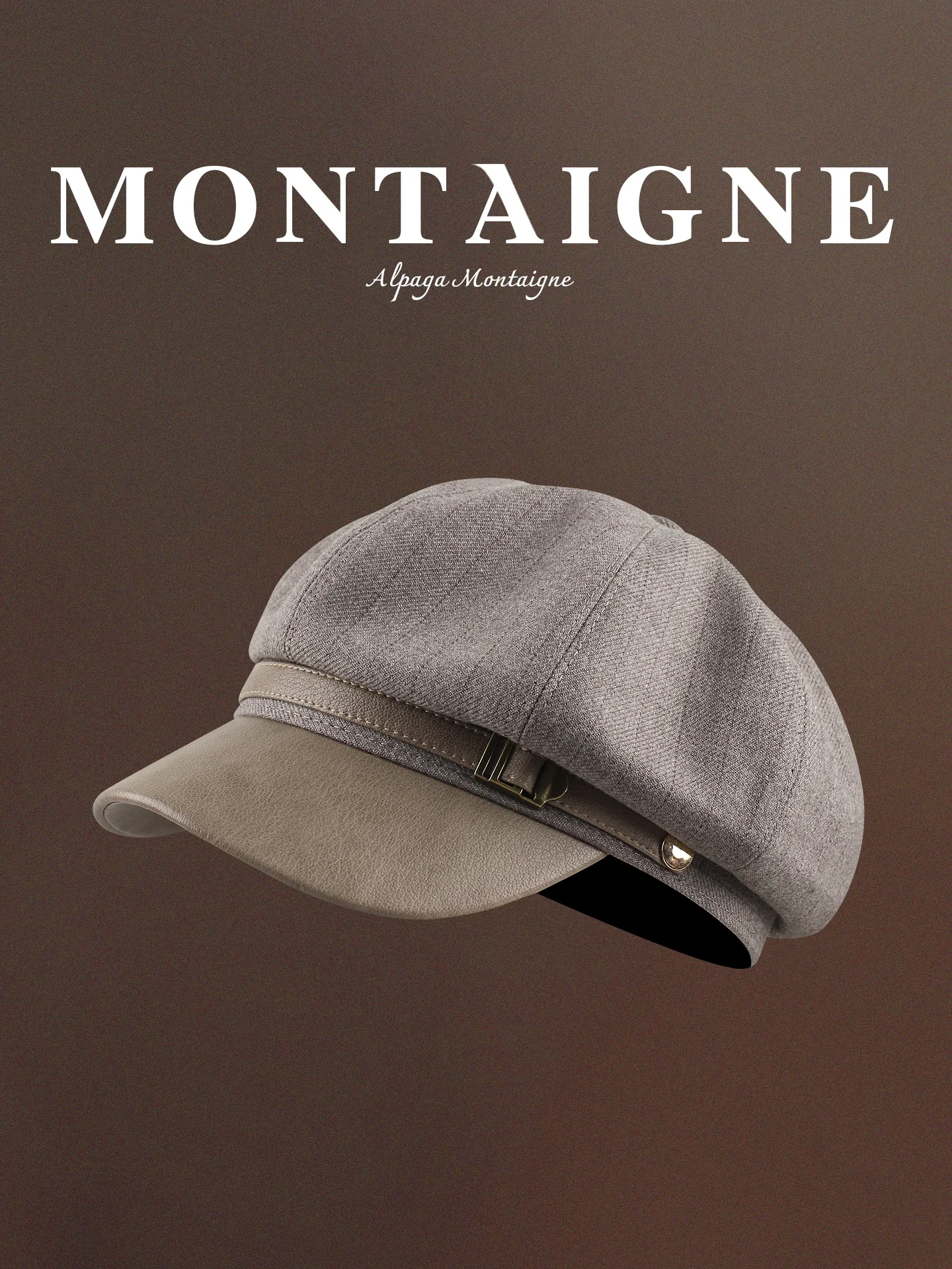 alpaga-montaigne-beret-octogonal-automne-hiver-chapeau-reglable-a-calotte-ronde-chapeau-chaud-en-laine-a-visiere-courte-unisexe-revelateur-de-visage-polyvalent