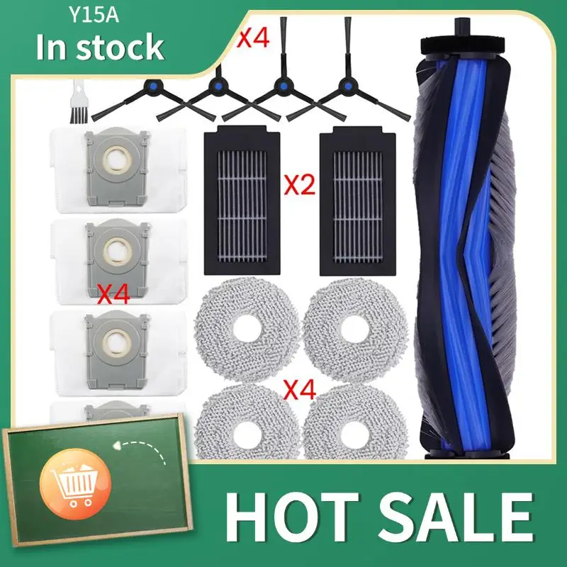 

Комплект аксессуаров Y15A для Ecovacs Deebot T50 Max/T50 Pro/T50 Omni/T50 Pro Omni/T50 Max Pro Omni, детали для пылесоса
