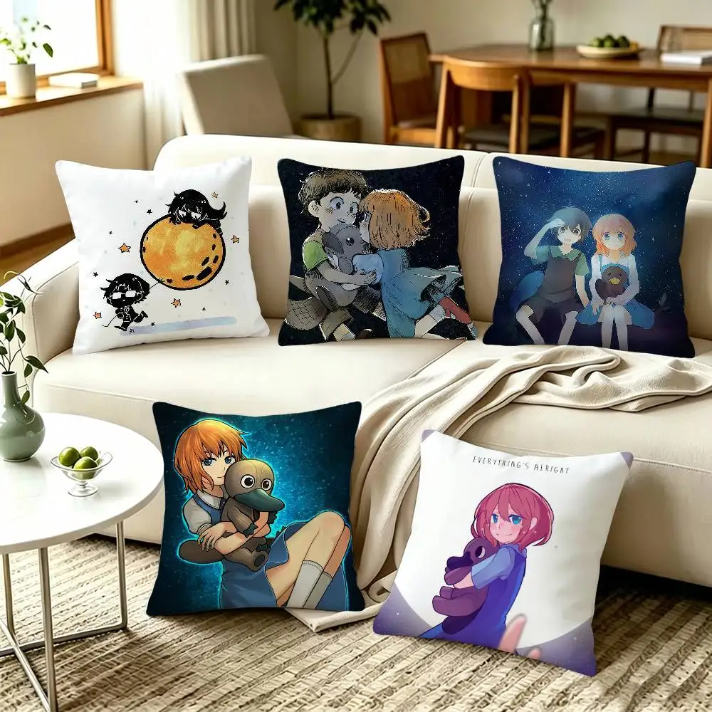 To The Moon  River Game  Pillow Covers, Home Sofa Cushion Covers and Aecorative Custom