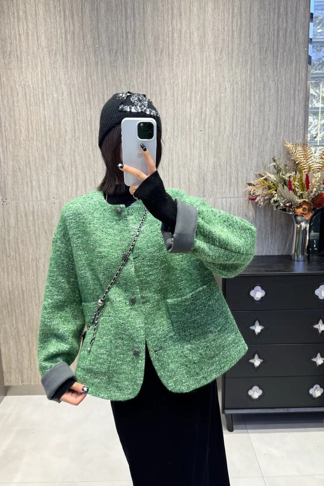 

Loose Casual Pure Color Design Sensation Fraance Wind Coat for Women Autumn New Sle Faionable Versatile Basic Fit Jaet