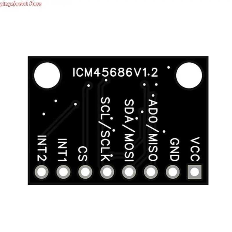 E8BA ICM45686 6 assi Accelerometro giroscopio Modulo sensoriale Accelerometro Modulo movimento per droni robotica