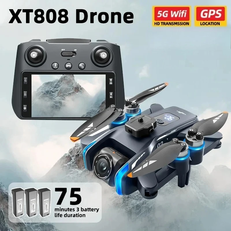 Original XT808 Pro MAX Drone 4 - Drone Gps Rc Tt36 review and price