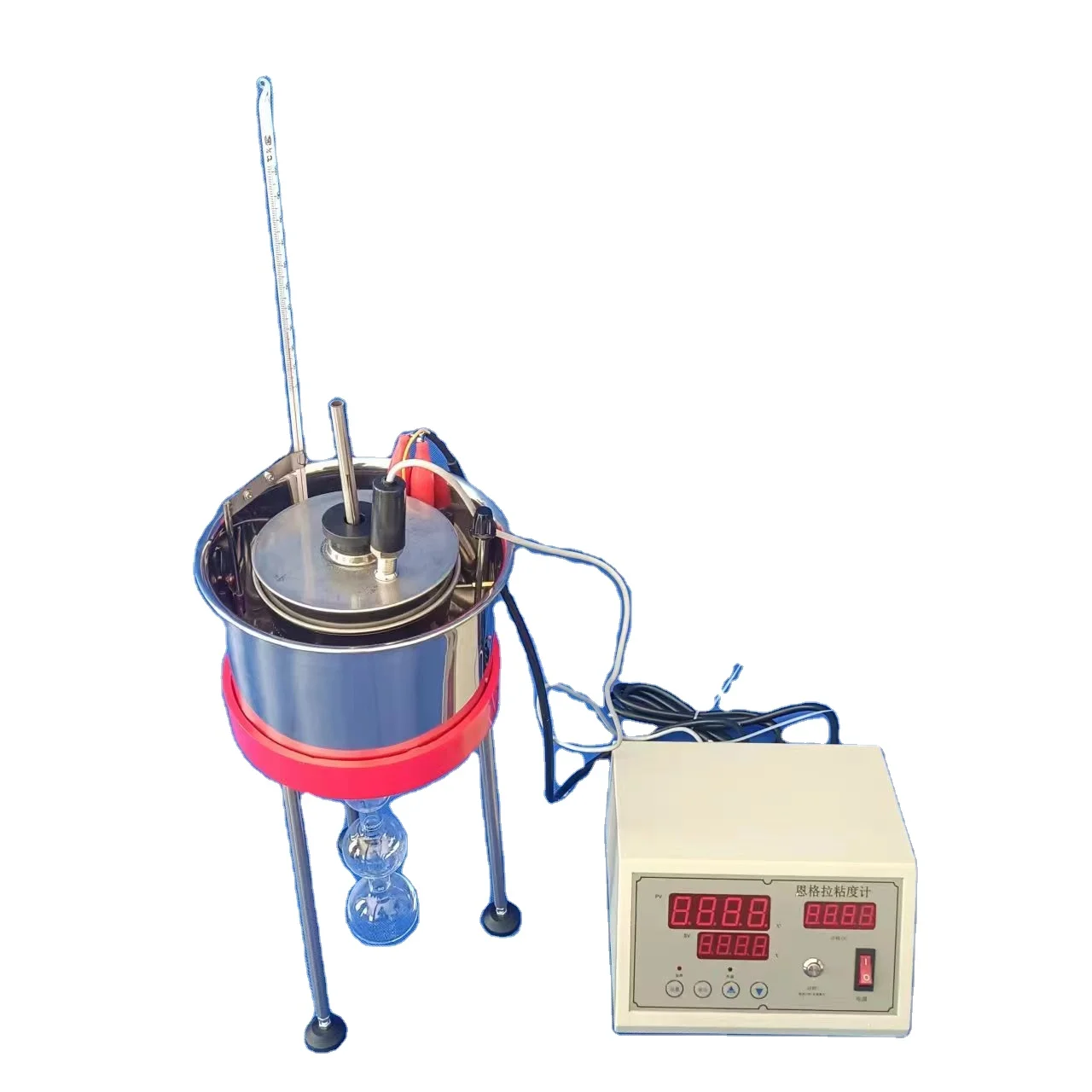 Digital Engler Viscometer Asphalt Viscosity Testing Equipment for Bituminous Equipments ASTM D1665 China WNE-1C