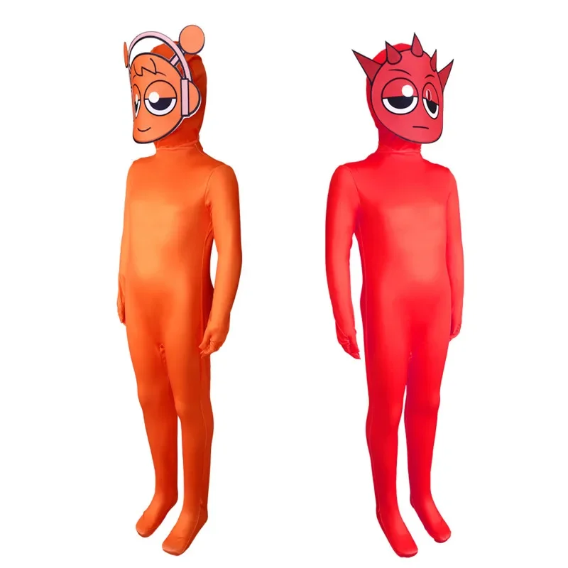 الدب البيت لطيف صندوق الإيقاع تأثيري حلي الحيوان Sprunki Wenda Oren Raddy ارتداءها بذلة قناع الأطفال A2025 PPT01..